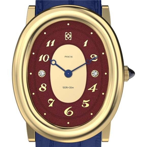 Vintage Watches for Women with Genuine Leather Band, Easy Reading